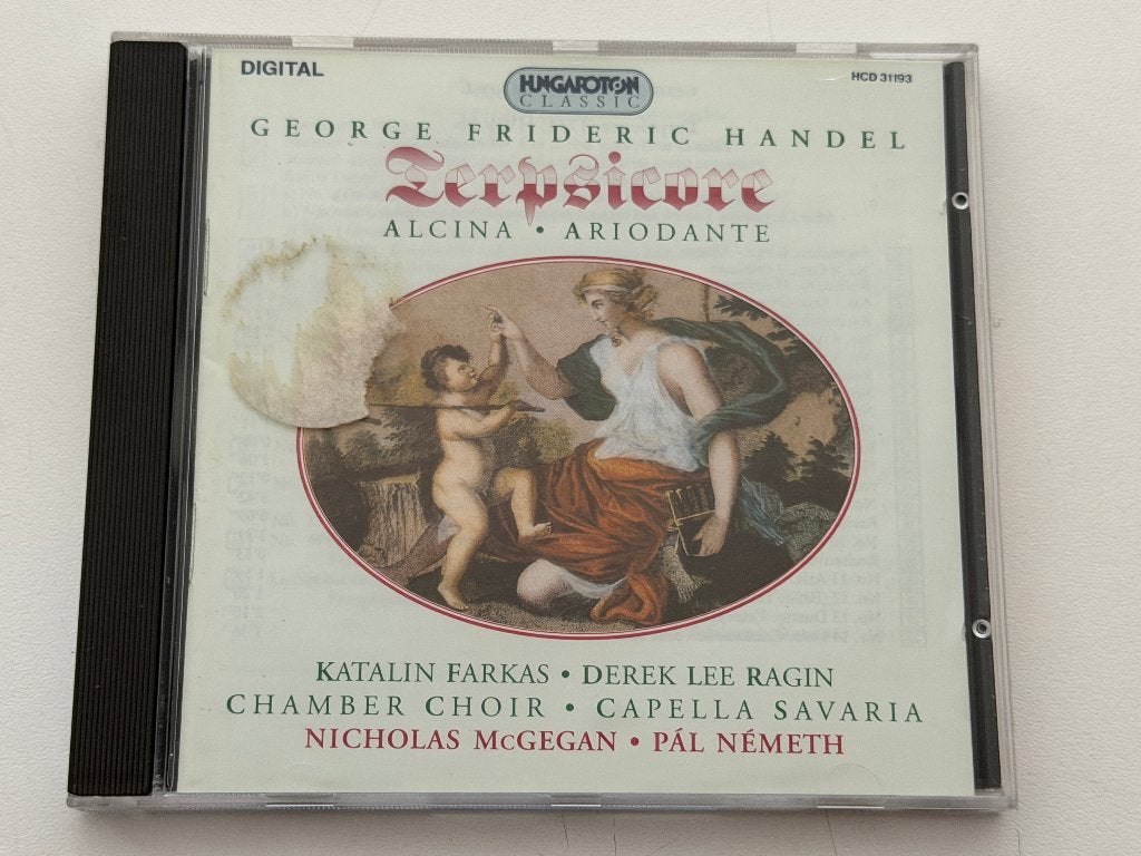 Georg Friedrich Händel – Terpsicore, Alcina, Ariodante, Enlèvement ou Envoi, Utilisé, Händel