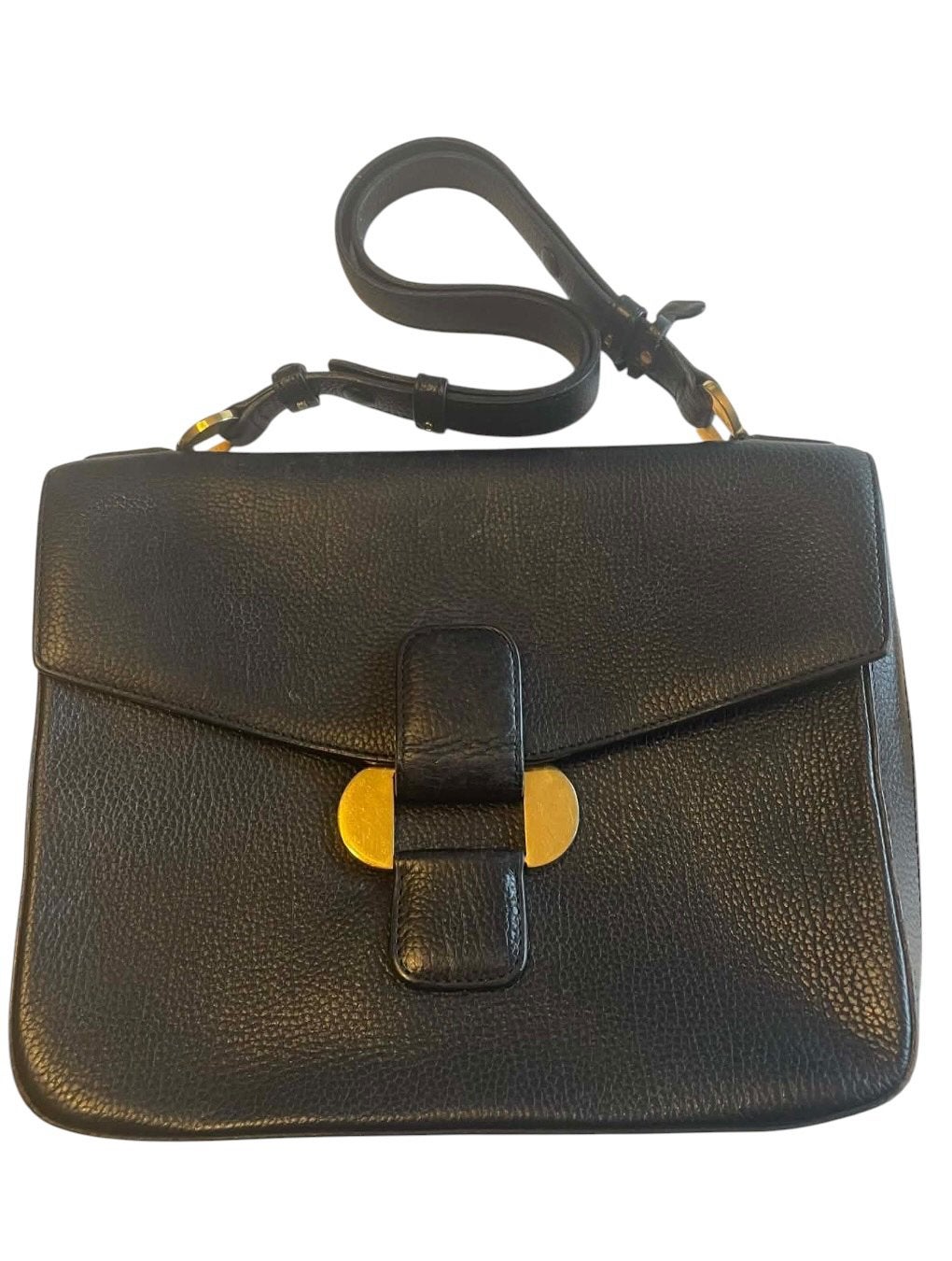 Delvaux citoyen vintage in Navy blue, Bijoux, Sacs & Beauté, Autres marques, Cuir, Enlèvement ou Envoi, Utilisé