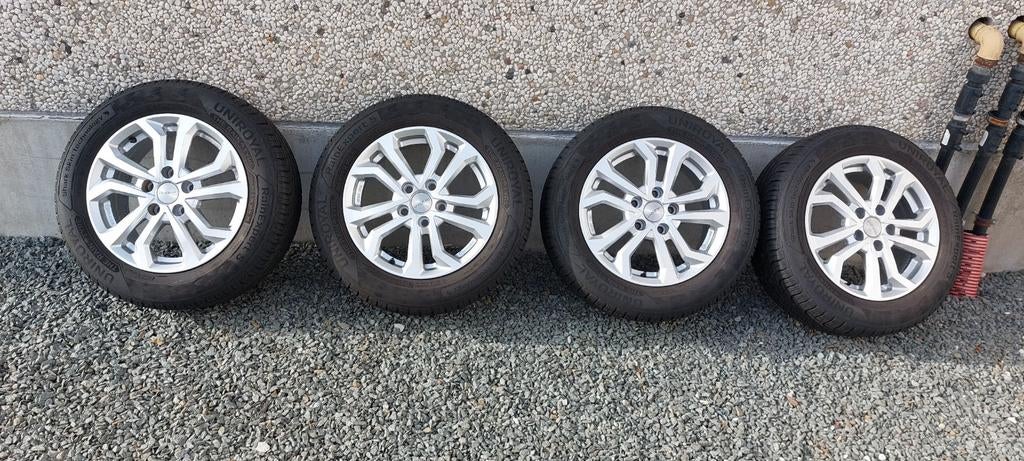 Banden en velgen van een Renault Scenic 3.R 1620560, Auto-onderdelen, Banden en Velgen, Ophalen of Verzenden, Band(en)