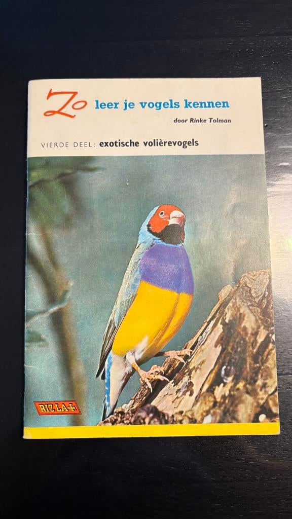 Oud boekje “Zo leer je vogels kennen”, Ophalen of Verzenden