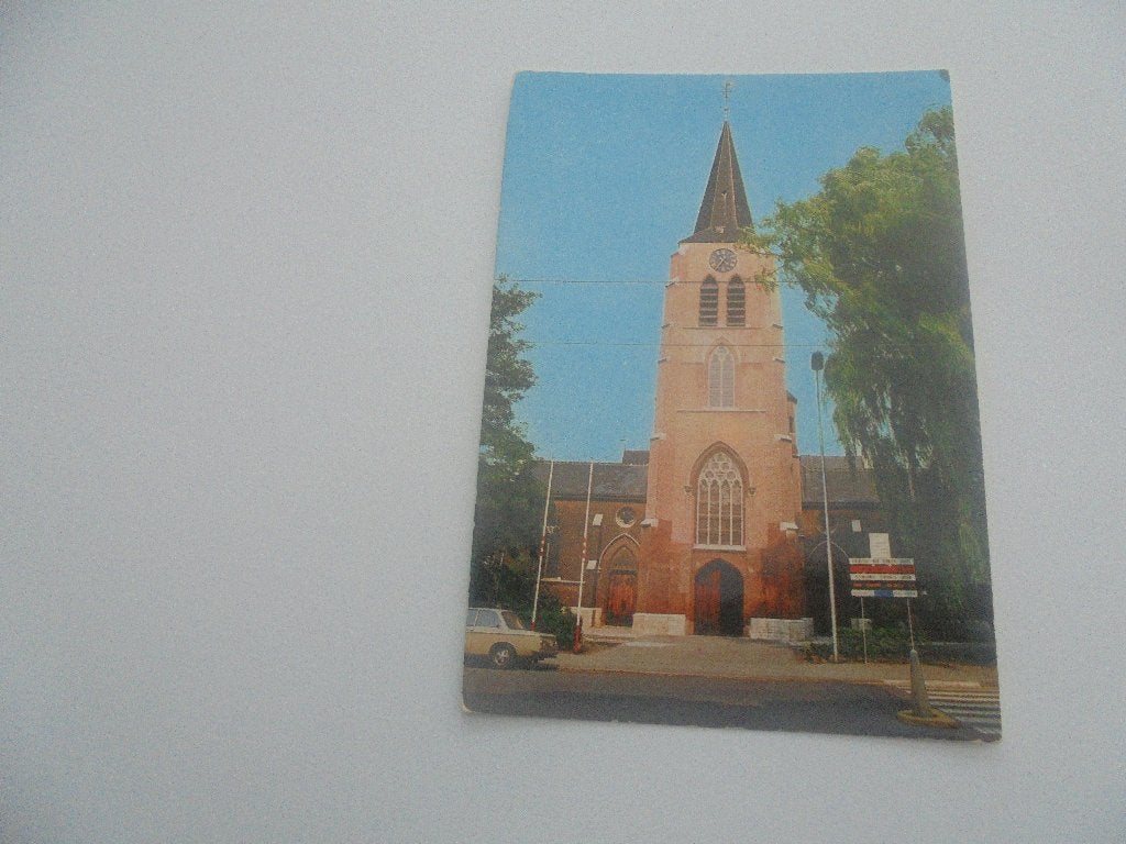 hoboken de kerk, Ophalen of Verzenden, 1940 tot 1960, Ongelopen, Antwerpen