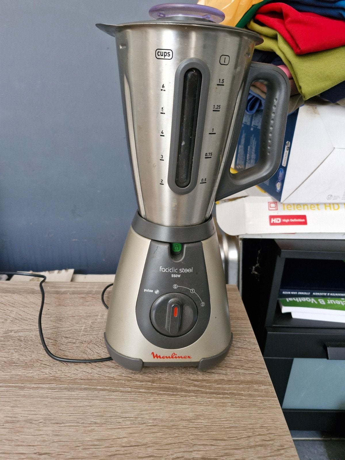 Moulinex Blendforce Inox, Electroménager, Enlèvement, Utilisé, Mélangeur