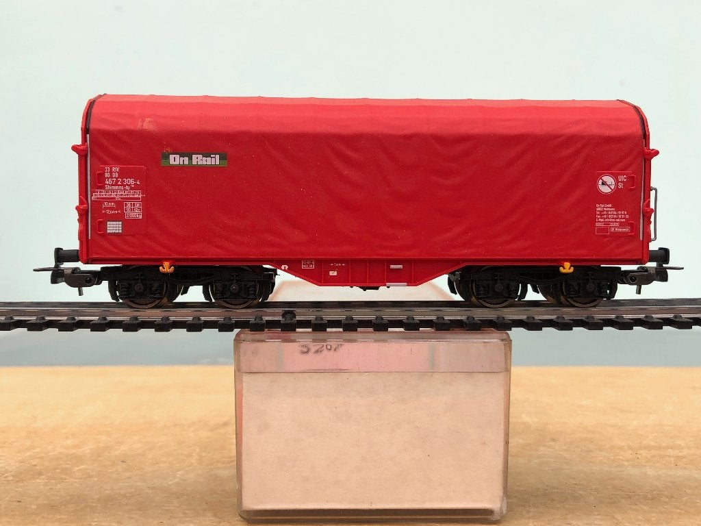 PIKO 54931 DB WAGON BÂCHÉ Shimmns-tu ON RAIL HO, Envoi, Utilisé, Wagon, Piko