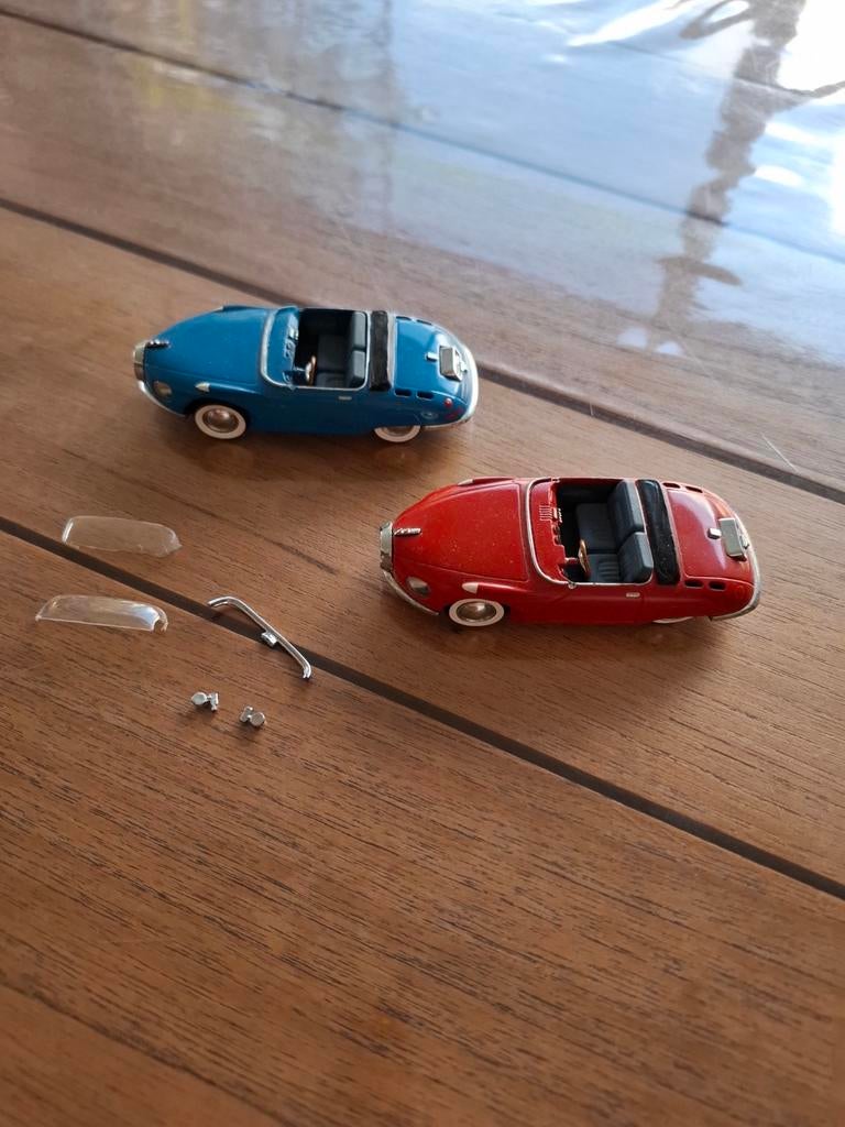 2 voitures IDEM Franquin Turbo (Spirou et Fantasio), Enlèvement ou Envoi, Utilisé, Voiture, Autres marques