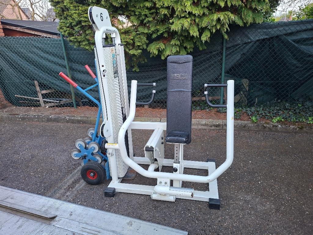 Teca chest press, Ophalen, Gebruikt, Borst, Krachtstation