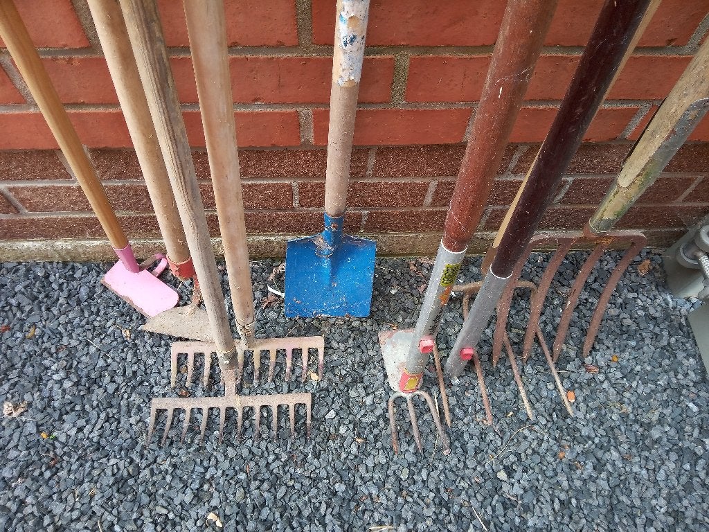 gratis tuingerief, Tuin en Terras, Hand-tuingereedschap, Ophalen, Gebruikt