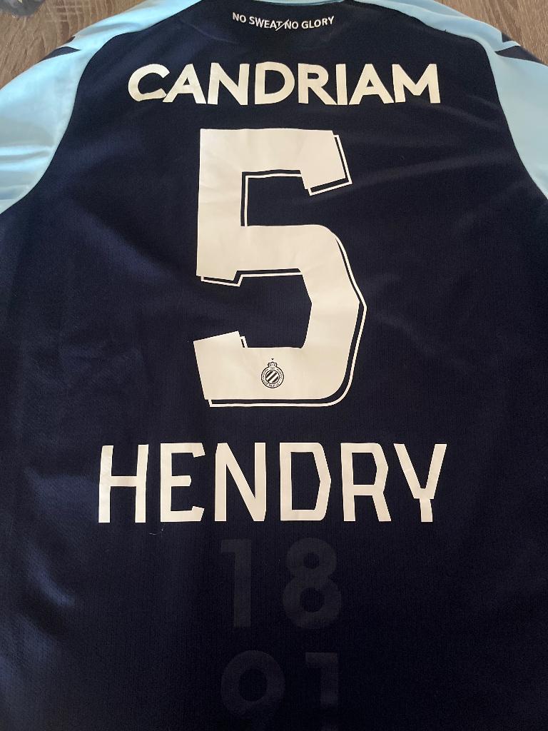 Schirt hendry club Brugge, Envoi, Comme neuf, Maillot