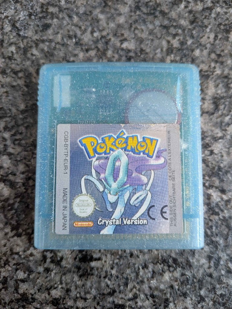 pokemon crystal, Consoles de jeu & Jeux vidéo, Jeux | Nintendo Game Boy, Enlèvement ou Envoi, 1 joueur, Aventure et Action, Utilisé