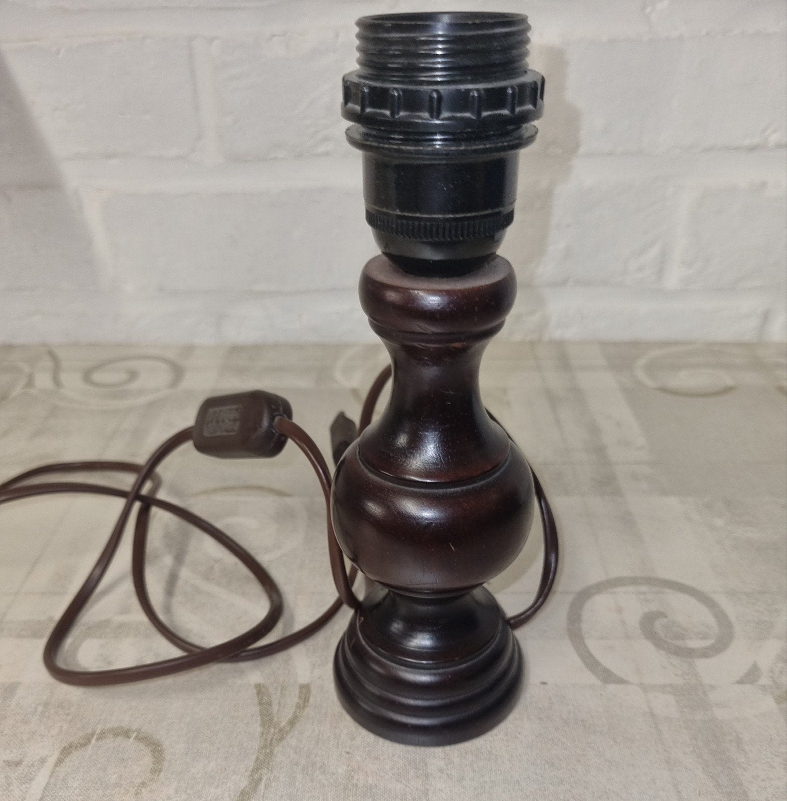 Base de lampe, Maison & Meubles, Marron, Enlèvement
