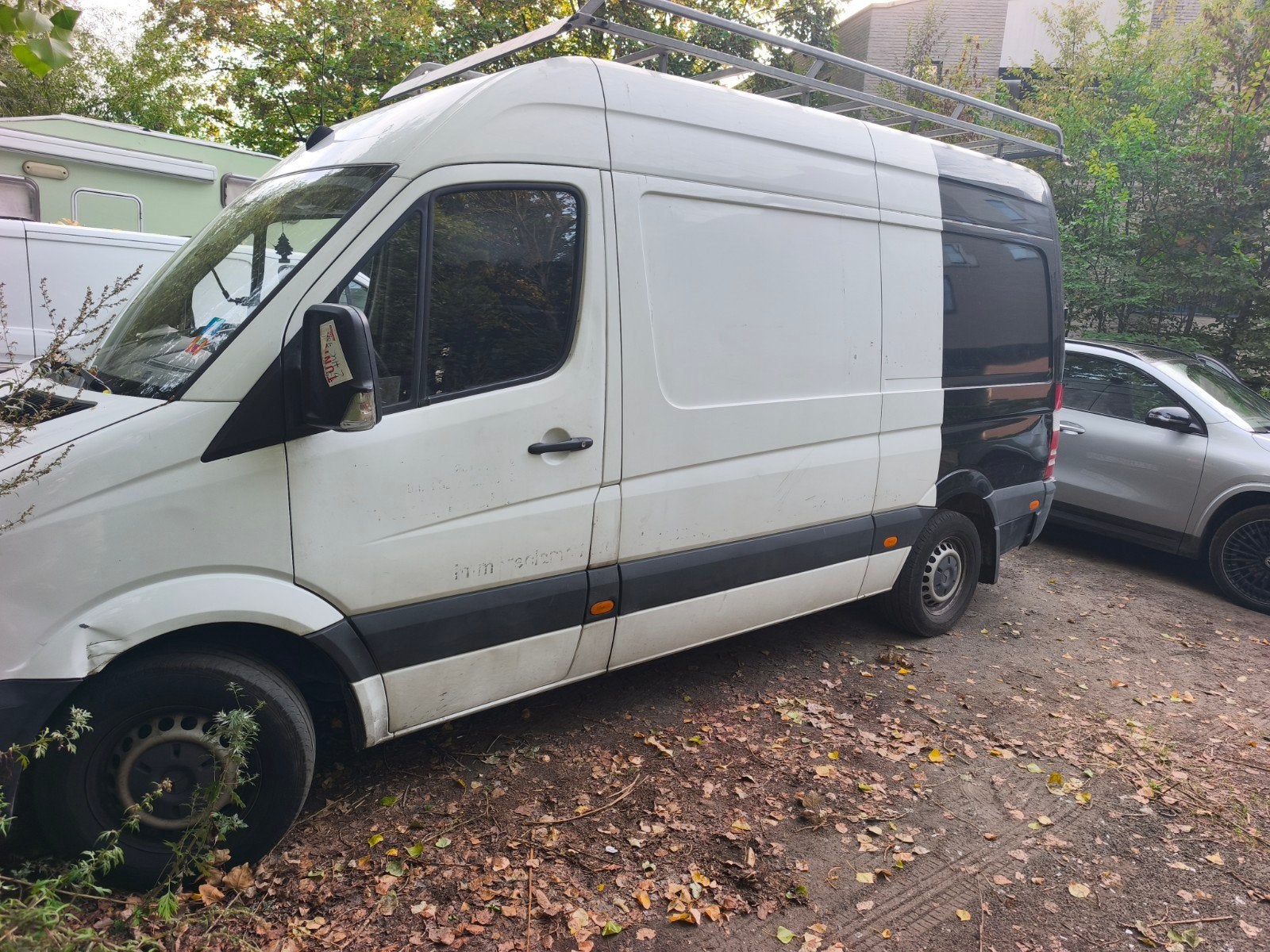 Mercedes Sprinter, 4 deurs, Wit, Mercedes-Benz, Particulier