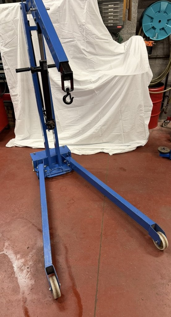 Werkplaatsgiraf OMA 500kg mooie staat, Ophalen, Gebruikt