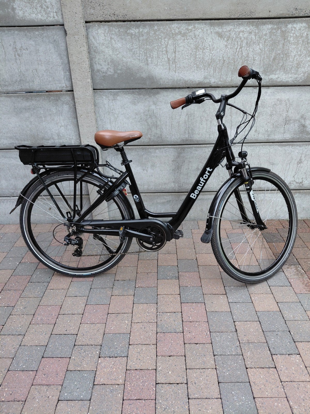 Elektrische dames fiets, Enlèvement
