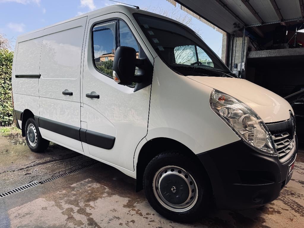 Renault Master, 2.3 dci, L2H2, 58500km, 1 jaar garantie, Auto's, Voorwielaandrijving, Euro 6, 4 cilinders, Wit
