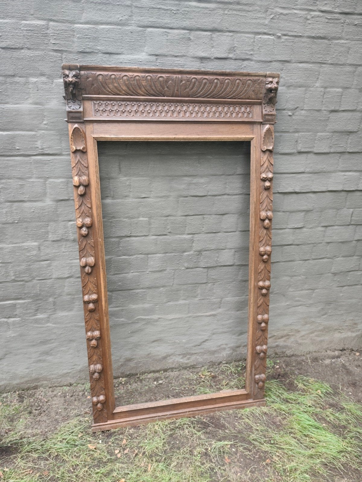 houten kader, 90 cm, Enlèvement, Utilisé, Marron