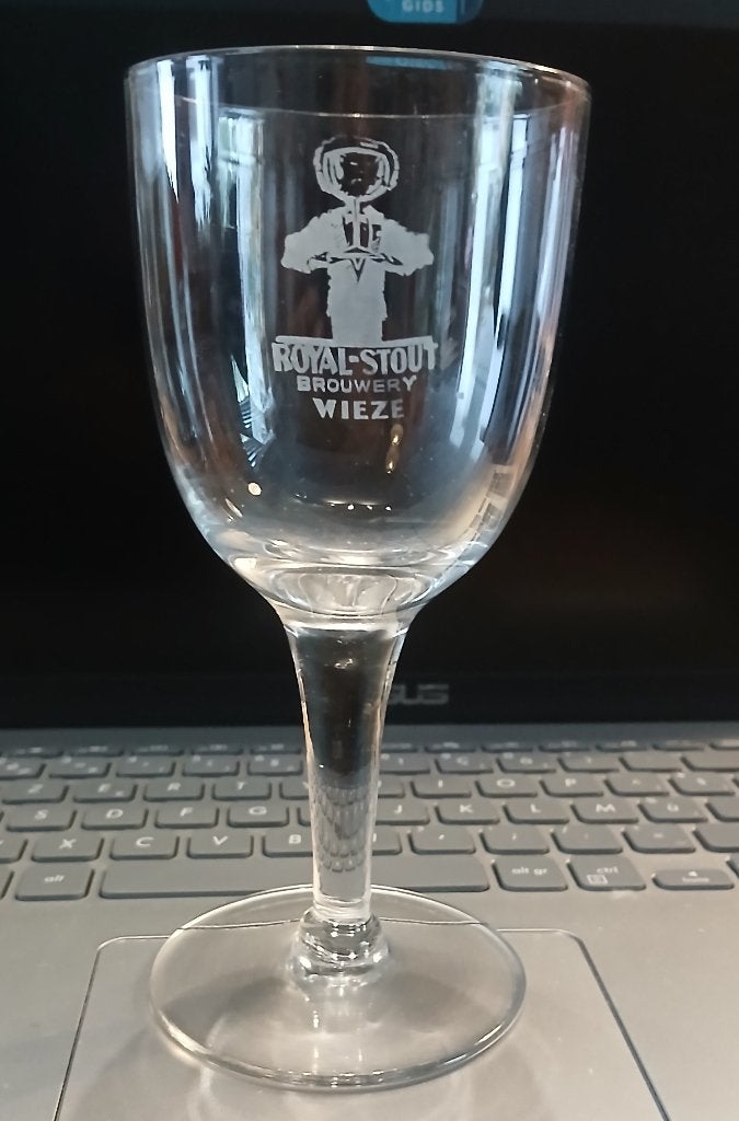 Zeer oud gezuurd glas.. van roy wieze, Verzamelen, Ophalen of Verzenden, Zo goed als nieuw