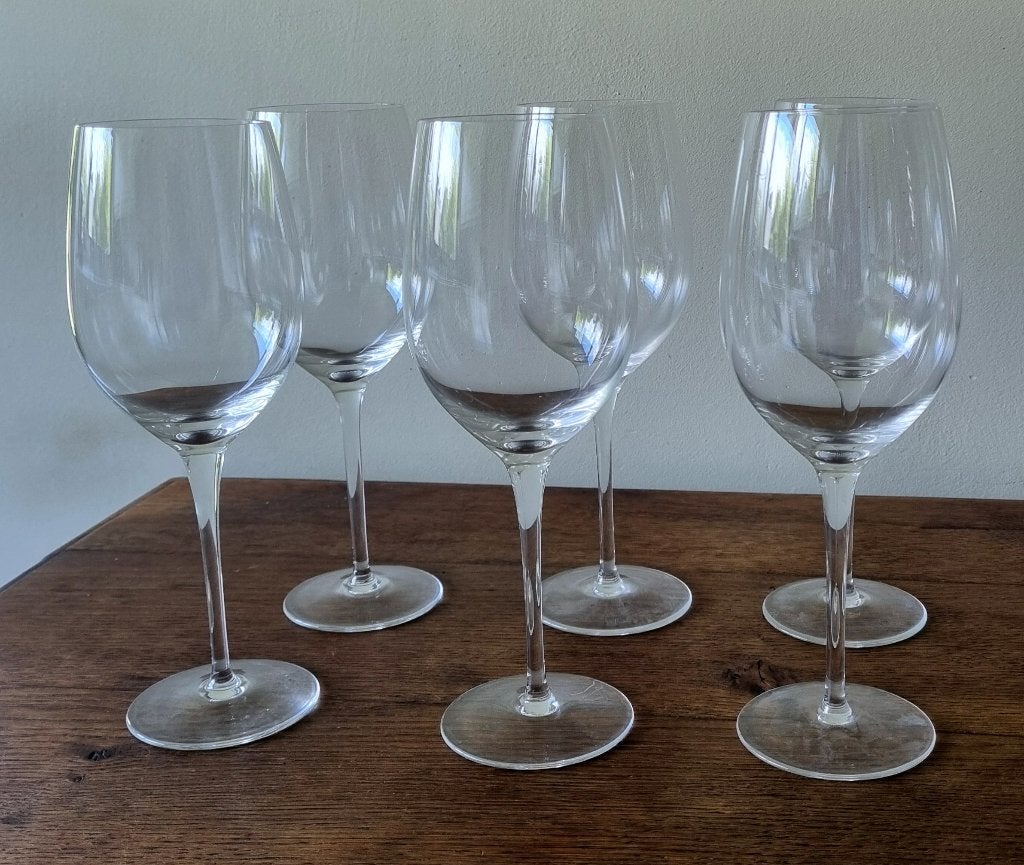 Kristallen wijnglazen, Collections, Verres & Petits Verres, Enlèvement, Comme neuf