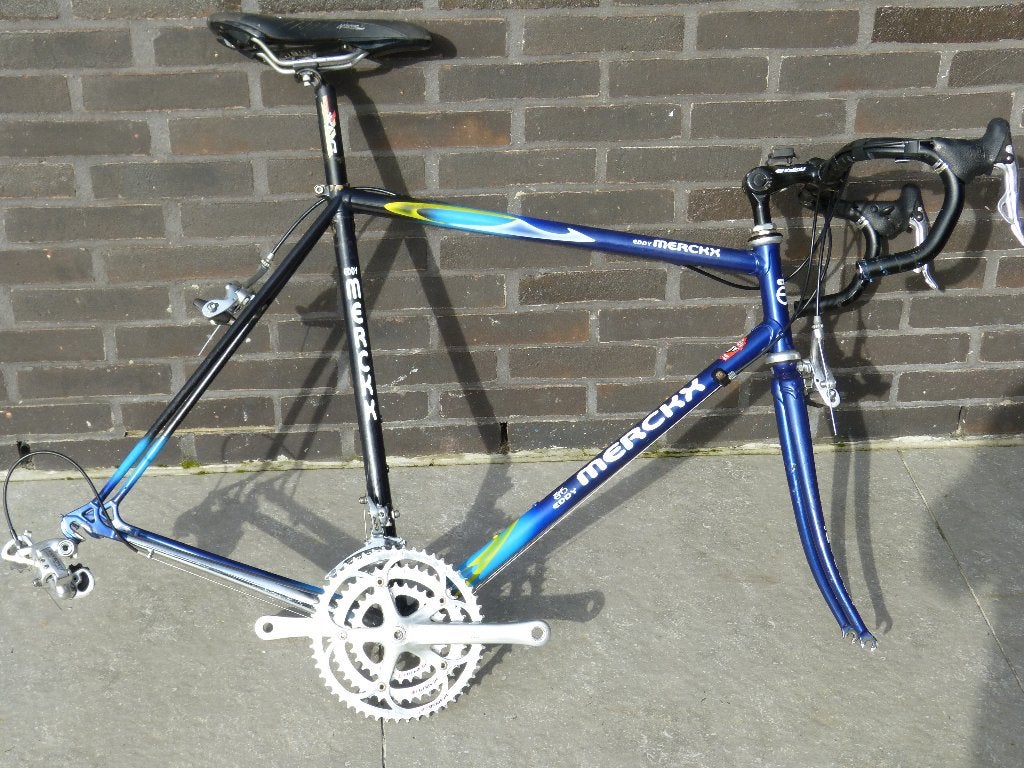 koersfiets Eddy Merckx Corsa, 28 inch, Gebruikt, Staal, 57 tot 61 cm