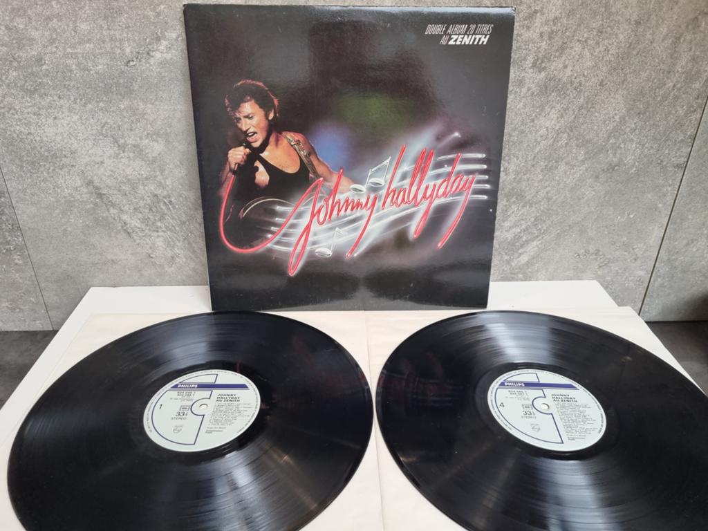 Johnny Hallyday Double Album 20 Titres Au ZÉNITH