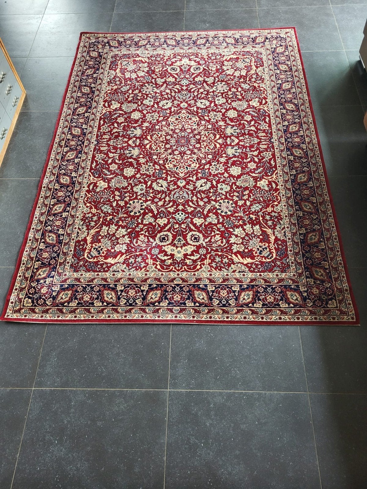 2 prachtige Louis de Poortere tapijten, Maison & Meubles, Ameublement | Tapis & Moquettes, Enlèvement, Bleu