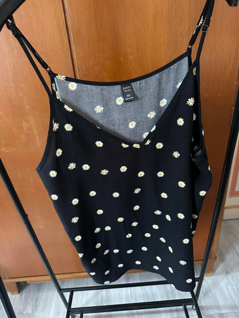 Topje met bloemetjes, Kleding | Dames, Ophalen, Overige kleuren, Maat 46/48 (XL) of groter, Zo goed als nieuw