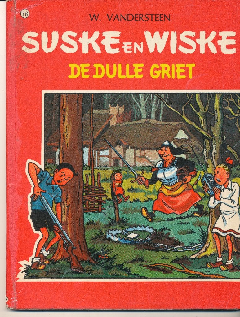 78 Suske en Wiske 1967 - De dulle griet ( 1' druk mat ), Boeken, Gelezen, Willy Vandersteen, Eén stripboek, Ophalen of Verzenden
