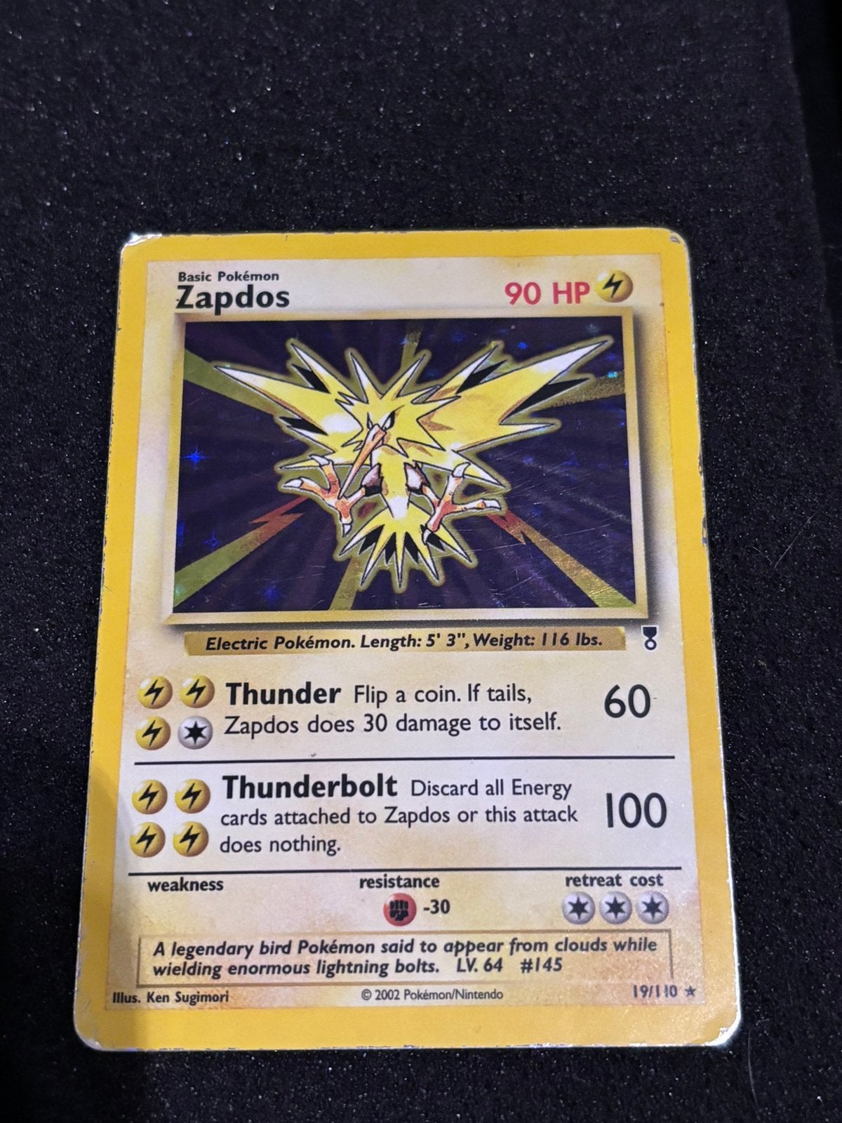 pokémon zapdos, Ophalen of Verzenden, Zo goed als nieuw