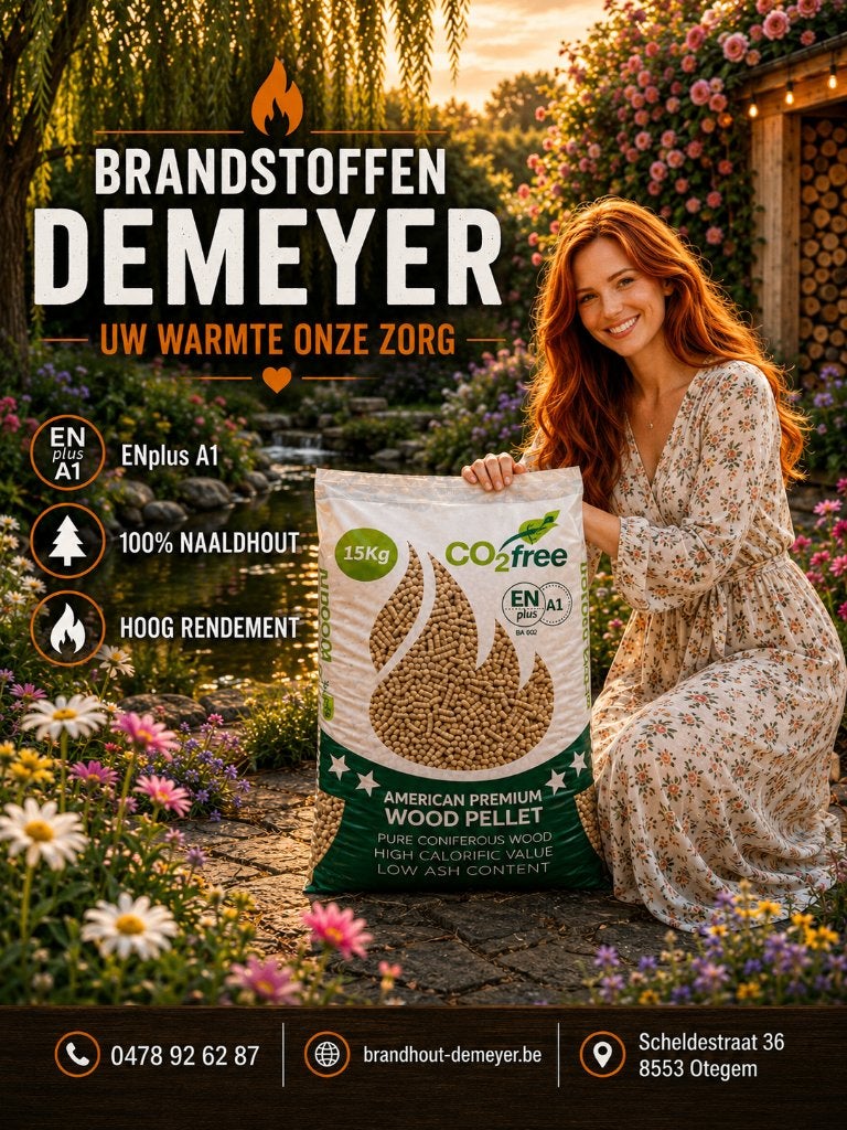 HOUTPELLETS INCLUSIEF LEVERING - KEUZE UIT DIVERSE SOORTEN, Verzenden, Overige houtsoorten