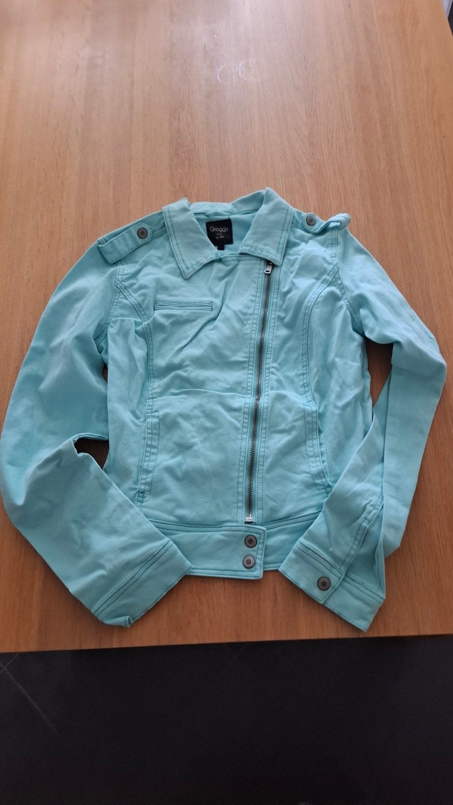 groene jeansjas, Groggy by JBC, Jasje, Groen, Ophalen