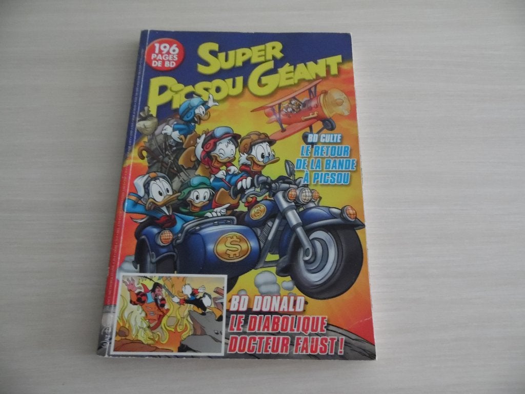 SUPER PICSOU GÉANT  N° 168, Enlèvement ou Envoi, Comme neuf, WALT DISNEY, Une BD