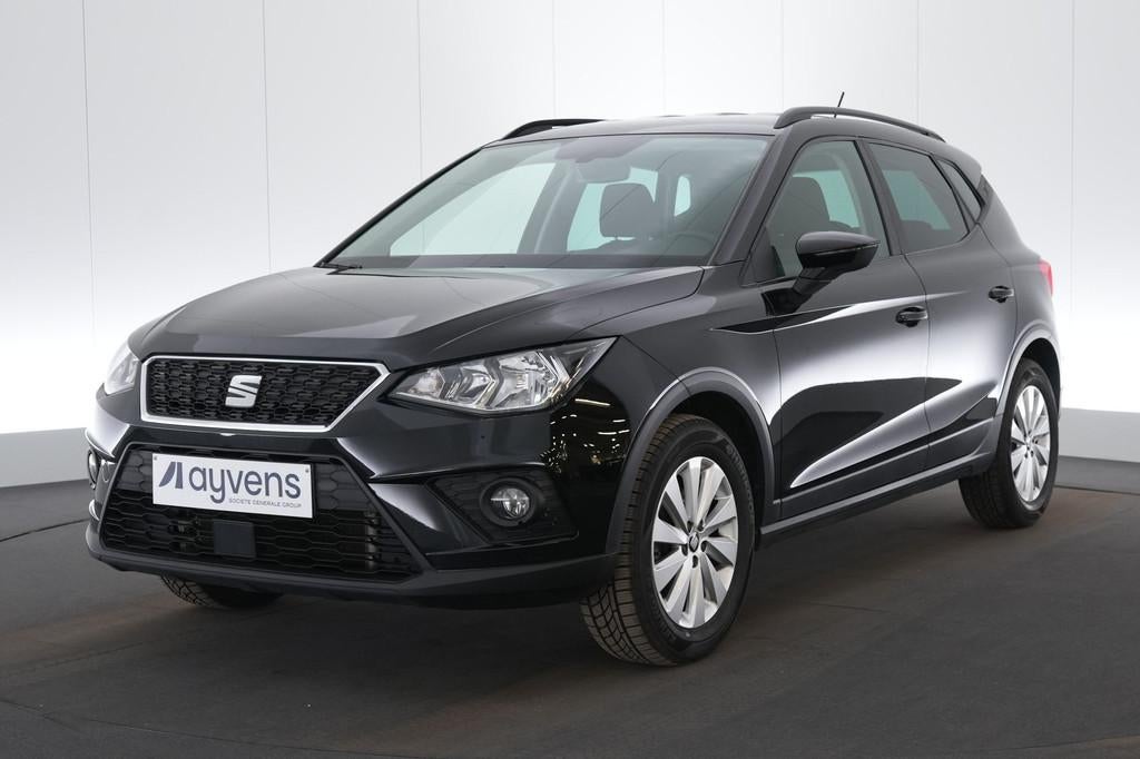 (1YPK723) SEAT ARONA, Auto's, Parkeersensor, 116 pk, Zwart, Bedrijf