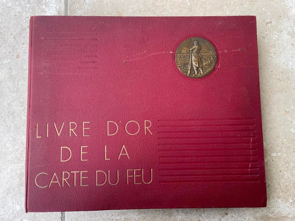 Livre d’or de la carte du feu 1e/5e chauss. à pied 1936-1937, Enlèvement ou Envoi