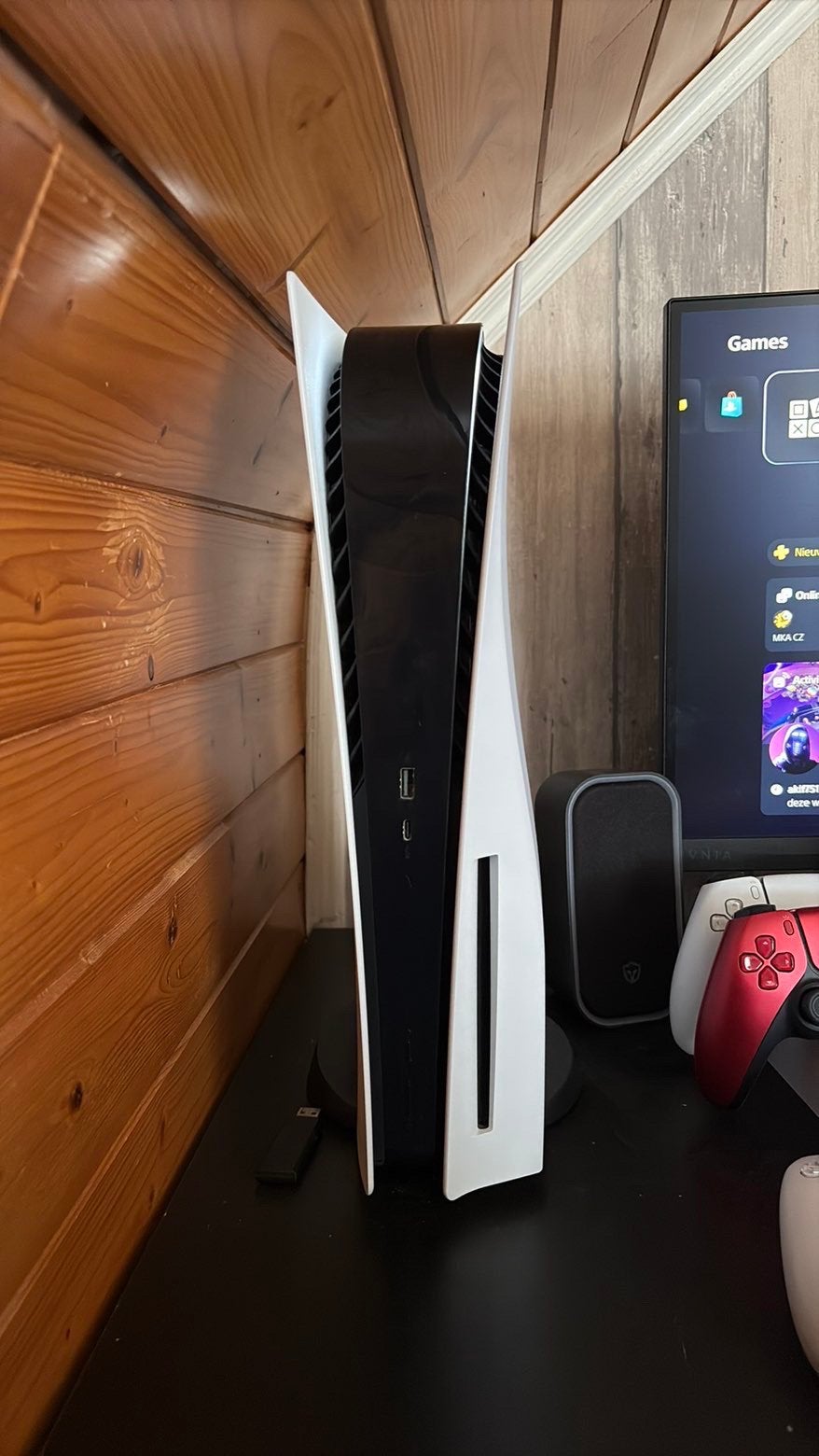 Playstation 5 gaming setup, Ophalen, Zo goed als nieuw, Playstation 5