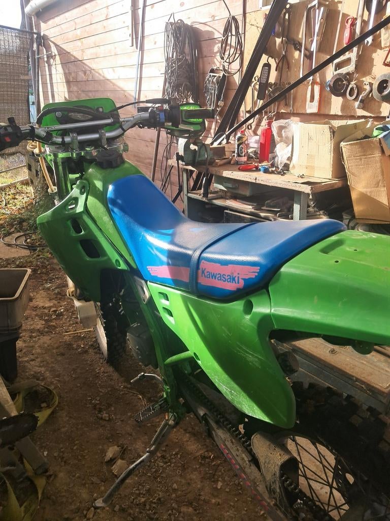 Kawasaki kdx 125, Motoren, Ophalen