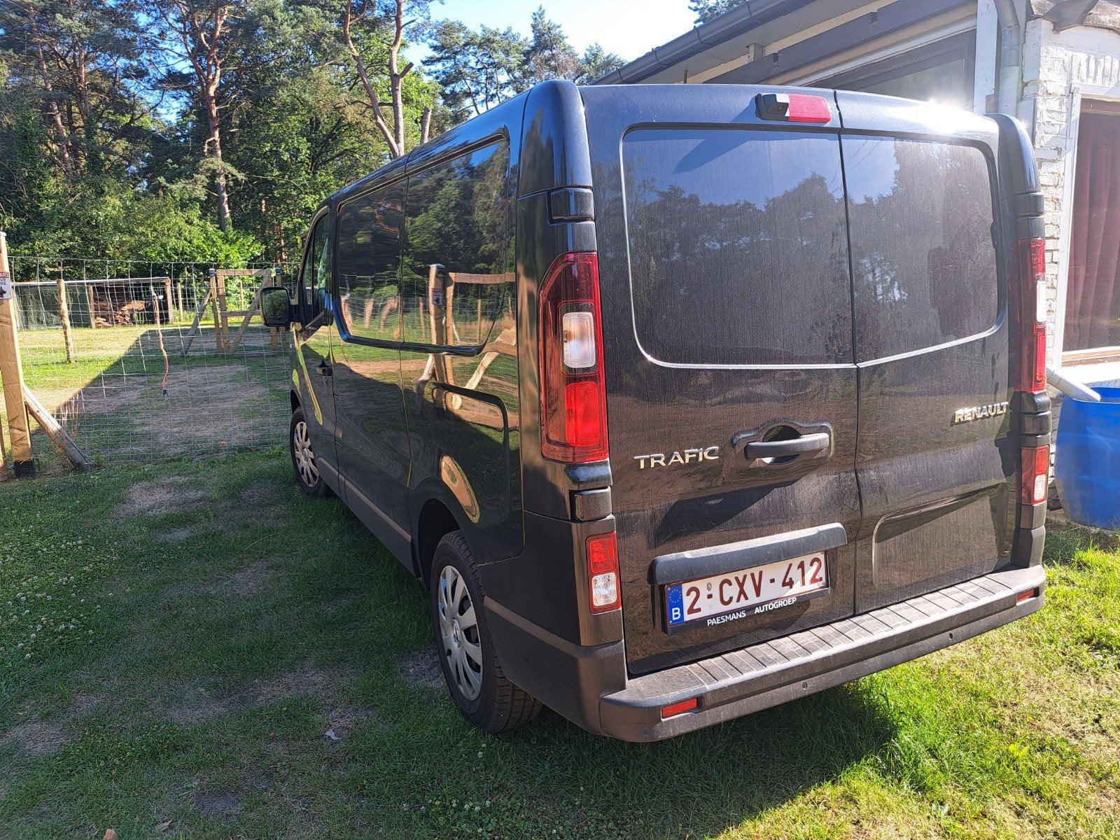 Renault traffic, Noir, Diesel, Particulier, Tissu