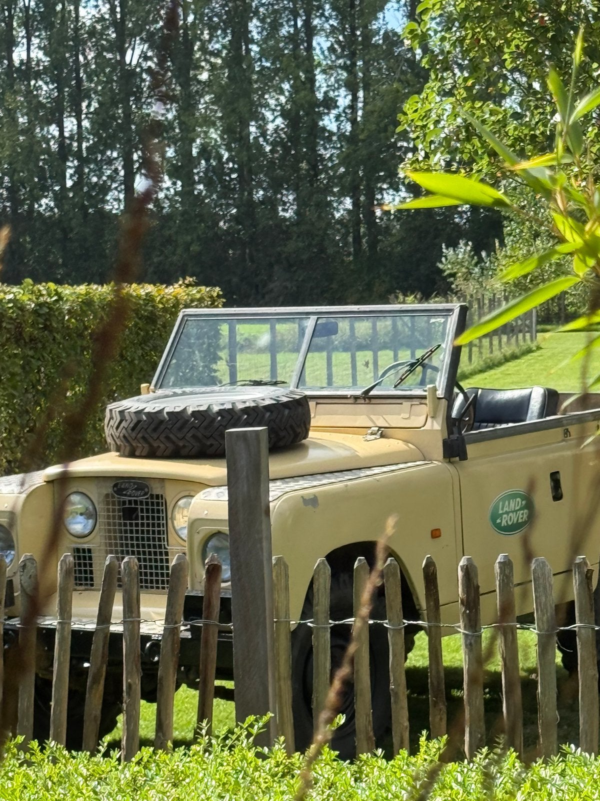Land rover serie ll 1971, Auto's, 2500 cc, Beige, Diesel, Particulier