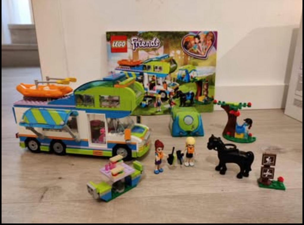 LEGO Friends #41339 Mia's camper, Kinderen en Baby's, Speelgoed | Duplo en Lego, Zo goed als nieuw, Lego, Complete set, Ophalen