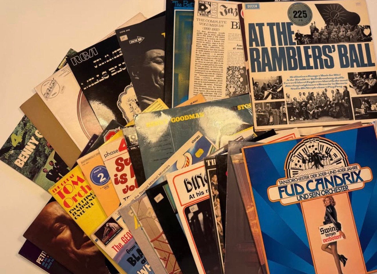 25 stuks LP’s Bigband