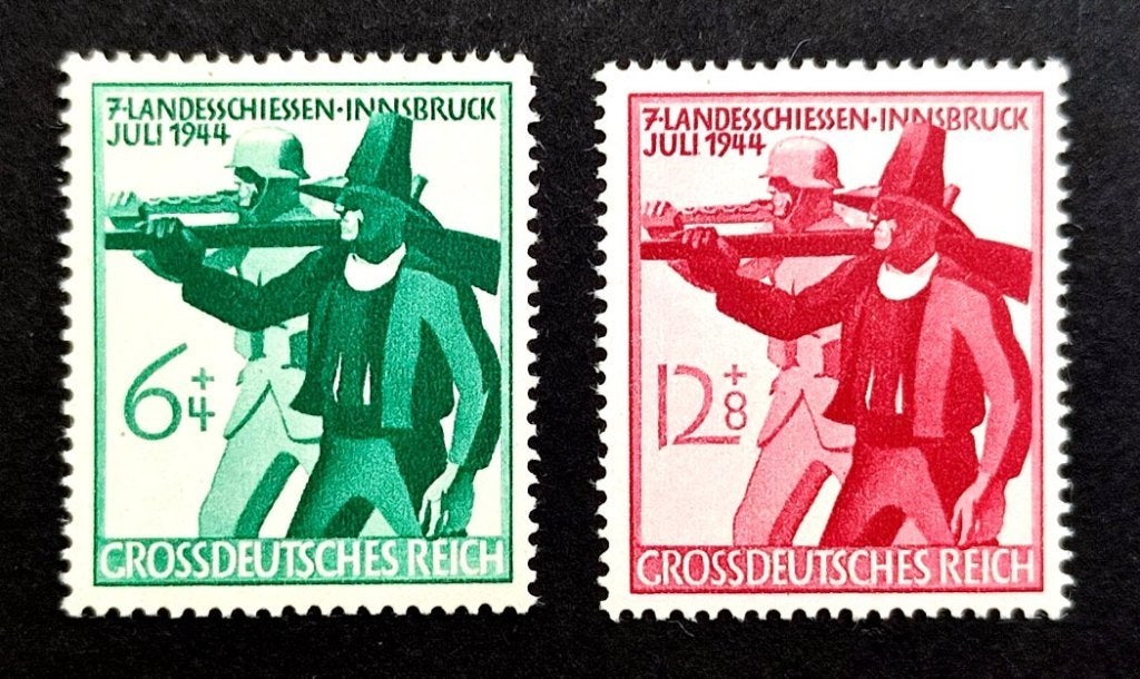 Dt.Reich:  Tiroler Landesschießen 1944 POSTFRIS, Ophalen of Verzenden, Overige periodes, Postfris