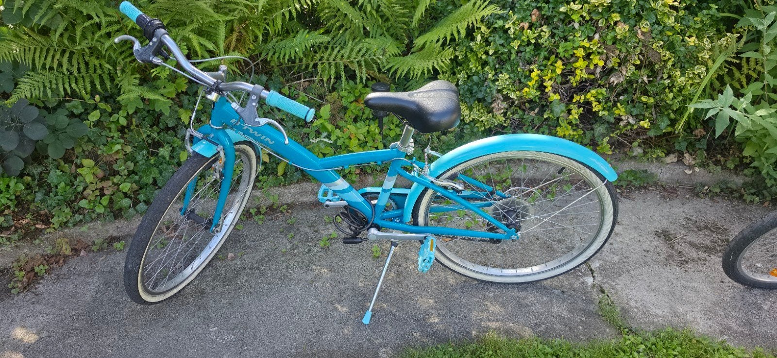 A vendre Vélo Btwin 26 pouces Bleu bon état, Vélos & Vélomoteurs, Enlèvement