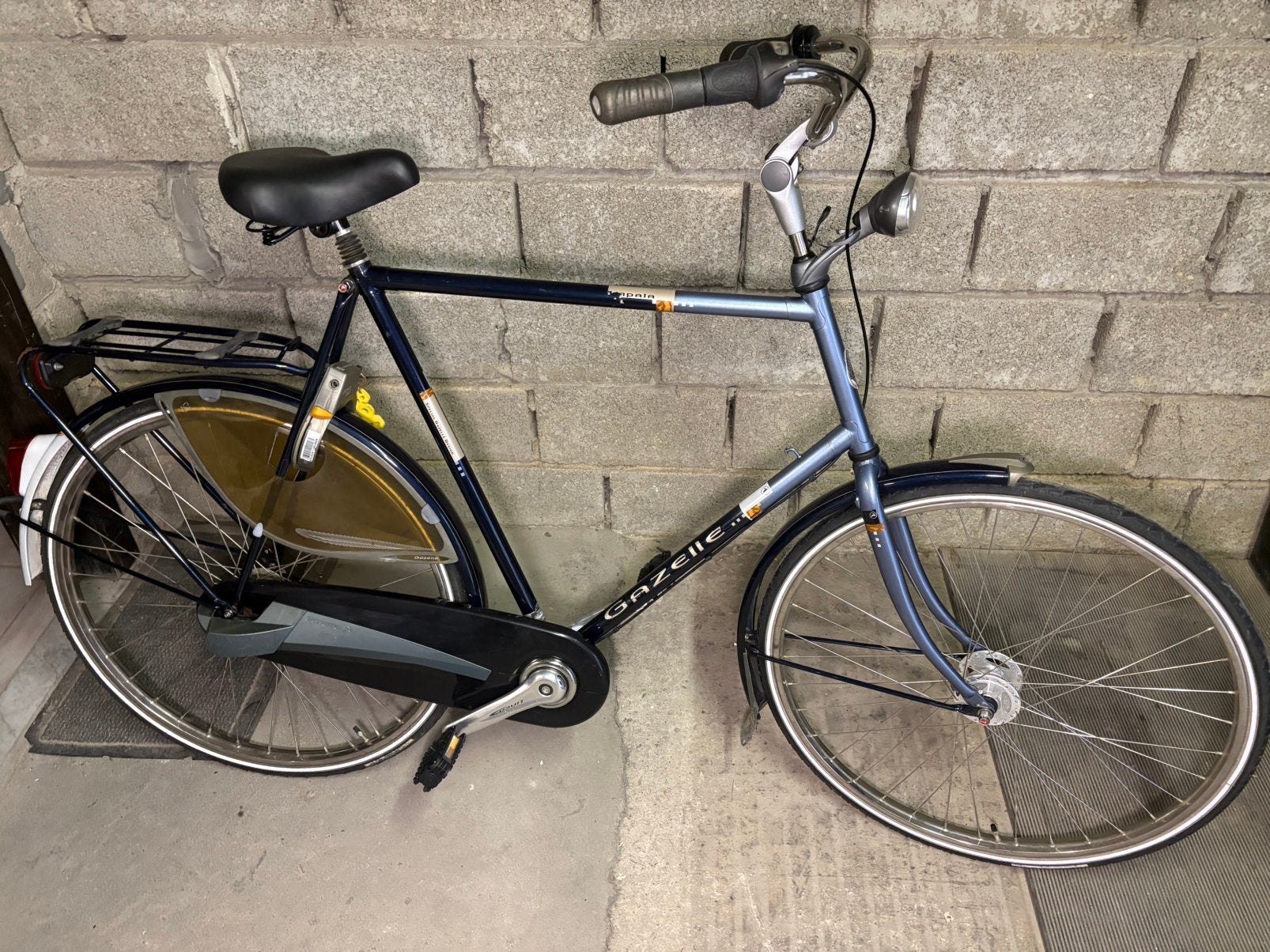 Gazelle Impala Herenfiets - maat 66, Fietsen en Brommers, Ophalen, Zo goed als nieuw, Terugtraprem, Gazelle