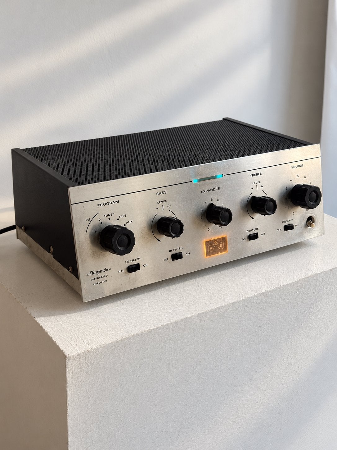 André Dumortier / amplificateur à tubes « Sforzando », AD AUDIO, Moins de 60 watts, Enlèvement ou Envoi, André Dumortier