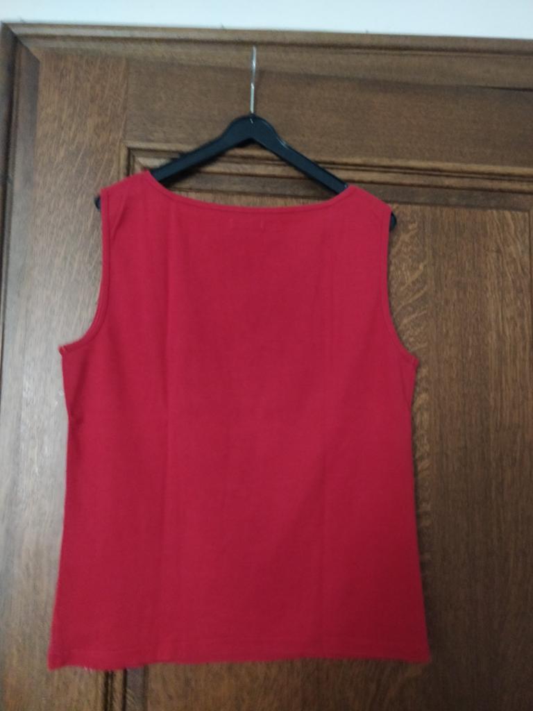 T'Shirts zonder mouwen, Kleding | Dames, T-shirts, Ophalen, Zonder mouw, Gedragen, Rood