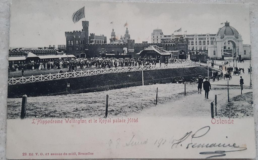 OSTENDE OOSTENDE HIPPODROOM Wellington TOP!, Verzamelen, Ophalen