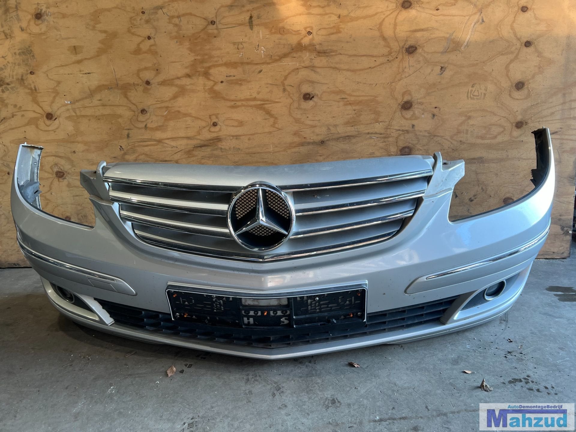 MERCEDES B KLASSE W245 Zilver 761 Voorbumper 2005-2011, Gebruikt, Mercedes-Benz AG, Voor, Mercedes-Benz