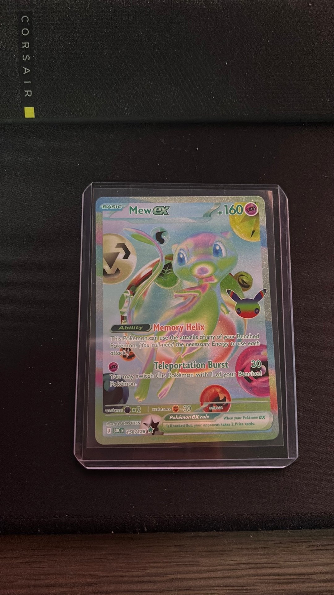 Futuristic rare mew 158 ex 30th celebration, Enlèvement ou Envoi, Comme neuf