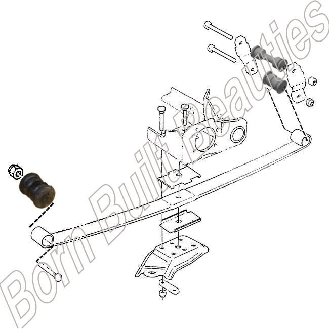 Achteras bussen voor de Volvo 343, 345, 340 en 360, Enlèvement ou Envoi, Neuf, Volvo