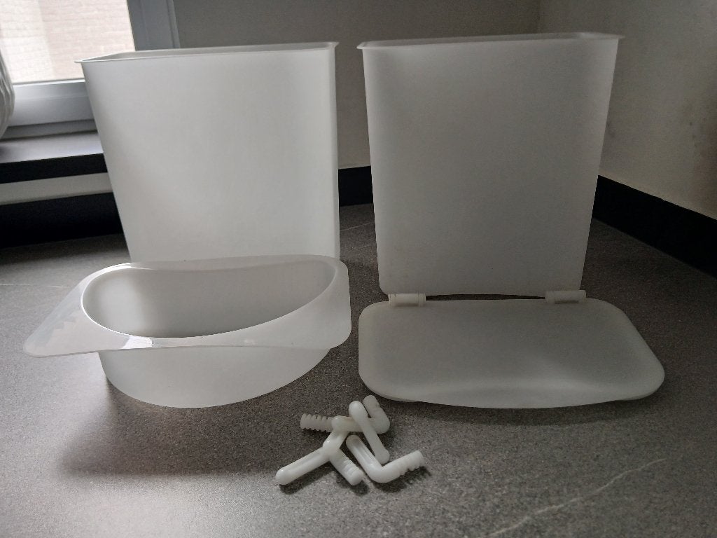 Bacs de rangement, poubelles, 2e nouveauté !, Enlèvement ou Envoi, Neuf, Blanc, Autres types