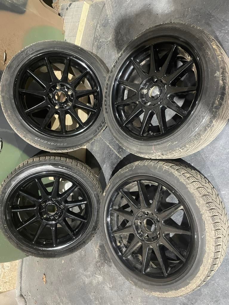 Hartge velgen 17” 5x120 wielen OZ 17 8J 8,5J E30 E34 E36 BMW, Enlèvement, Jante(s)