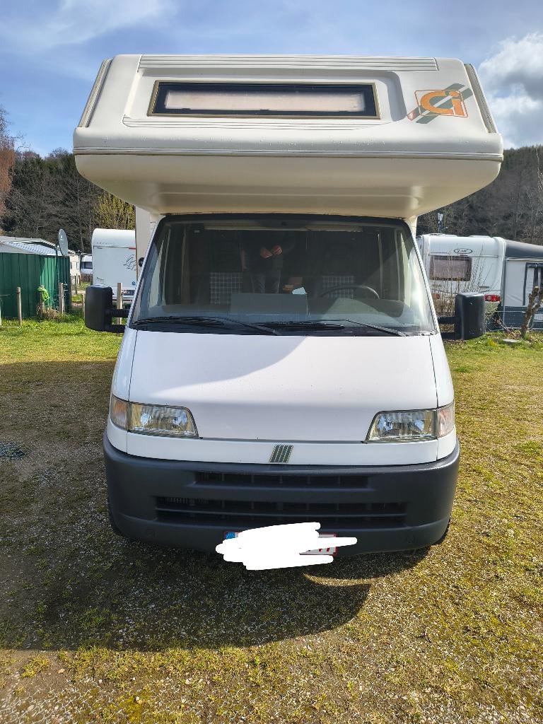 Fiat Ducato camper, Alkoof, Ringverwarming, Fiat, Koelkast