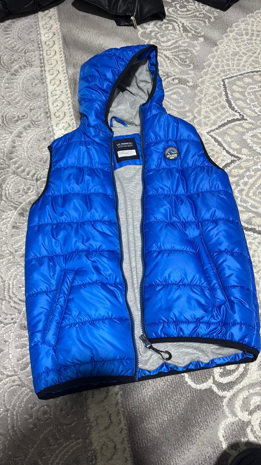 Veste bleu enfant 12/13 ans, Enlèvement, Comme neuf, Bleu